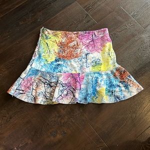 NEW printed miniskirt stretch